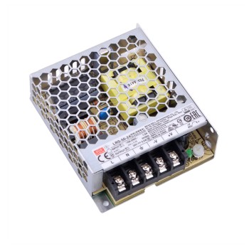 LRS-50-24 MEANWELL 50W 24VDC 2.2A 115/230VAC Kapalı Anahtarlama Güç Kaynağı