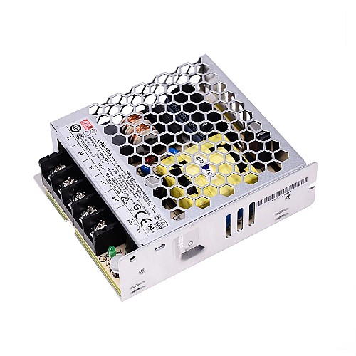 LRS-50-5 MEANWELL 50W 5VDC 10A 115/230VAC Kapalı Anahtarlama Güç Kaynağı