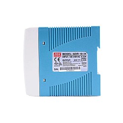CN Satışta - MDR-10-24 MEANWELL 10W 24VDC 0.42A 115/230VAC DIN Ray Güç Kaynağı