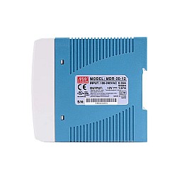 CN Satışta - MDR-20-12 MEANWELL 20W 12VDC 1.67A 115/230VAC DIN Ray Güç Kaynağı