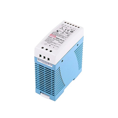 MDR-40-24 MEANWELL 40W 24VDC 1.7A 115/230VAC DIN Ray Güç Kaynağı