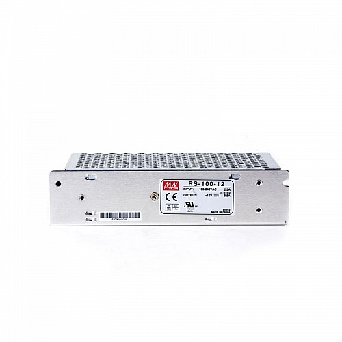 RS-100-12 MEANWELL 102W 8,5A 12V Tek Çıkışlı Anahtarlama Güç Kaynağı