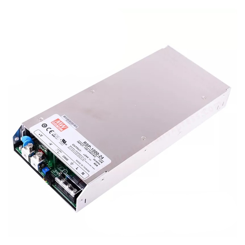 RSP-1000-24 MEANWELL 960W 24VDC 40A 115/230VAC Tek Çıkışlı Güç Kaynağı
