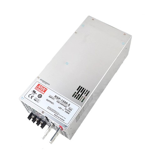 RSP-1500-5 MEANWELL 1200W 5VDC 240A 115/230VAC Tek Çıkışlı Güç Kaynağı