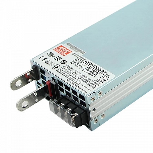 RSP-1600-27 MEANWELL 1593W 27VDC 59A 115/230VAC Tek Çıkışlı Güç Kaynağı RSP-1600-27 MEANWELL 1593W 27VDC 59A 115/230VAC Tek Çıkışlı Güç Kaynağı