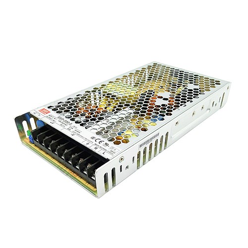 RSP-200-5 MEANWELL 200W 5VDC 40A 115/230VAC Tek Çıkışlı PFC Fonksiyonlu
