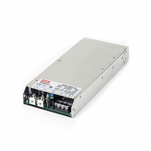 RSP-2000-12 MEANWELL 1200W 12VDC 100A 115/230VAC Tek Çıkışlı Güç Kaynağı