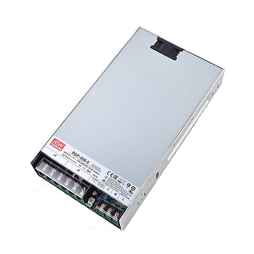 RSP-500-5 MEANWELL 450W 5VDC 90A 115/230VAC Tek Çıkışlı PFC Fonksiyonlu RSP-500-5 MEANWELL 450W 5VDC 90A 115/230VAC Tek Çıkışlı PFC Fonksiyonlu