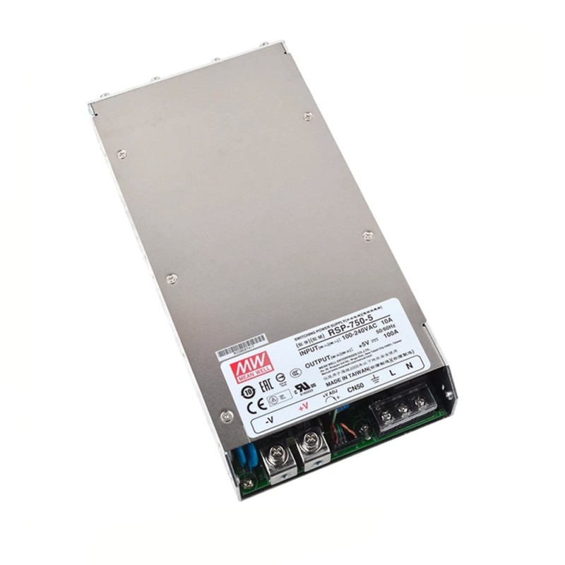 RSP-750-5 MEANWELL 500W 5VDC 100A 115/230VAC Tek Çıkışlı Güç Kaynağı