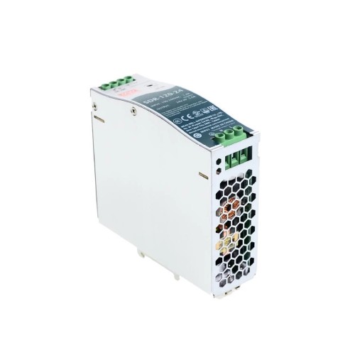 CN Satışta - SDR-120-24 MEANWELL 120W 24VDC 5A 115/230VAC PFC Fonksiyonlu DIN Ray Güç Kaynağı