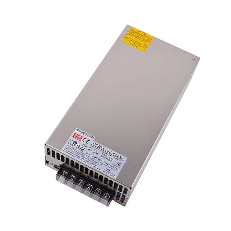 SE-600-24 MEANWELL 600W 25A 24V Tek Çıkışlı Güç Kaynağı