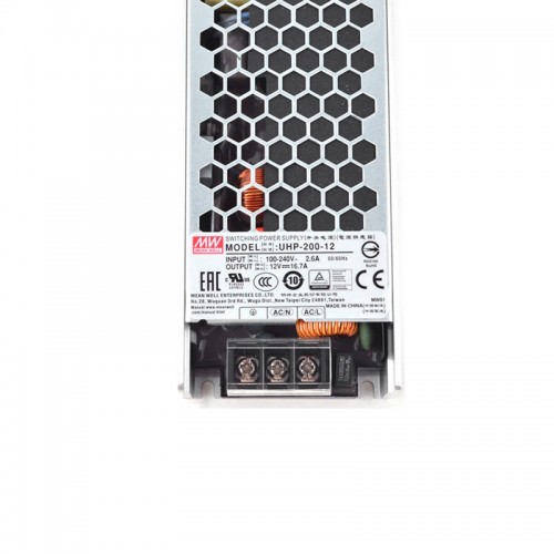 UHP-200-12 MEANWELL 200,4 W 12 VDC 16,7 A 115/230 VAC İnce Tip PFC Anahtarlamalı Güç Kaynağı UHP-200-12 MEANWELL 200,4 W 12 VDC 16,7 A 115/230 VAC İnce Tip PFC Anahtarlamalı Güç Kaynağı