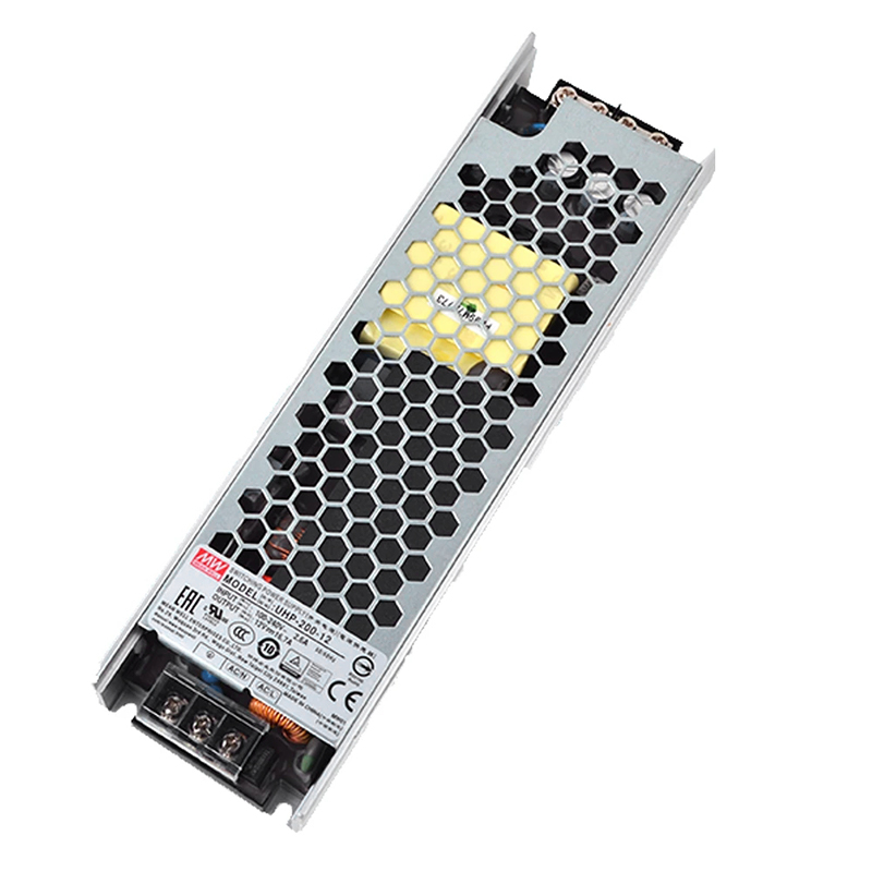 UHP-200-12 MEANWELL 200,4 W 12 VDC 16,7 A 115/230 VAC İnce Tip PFC Anahtarlamalı Güç Kaynağı