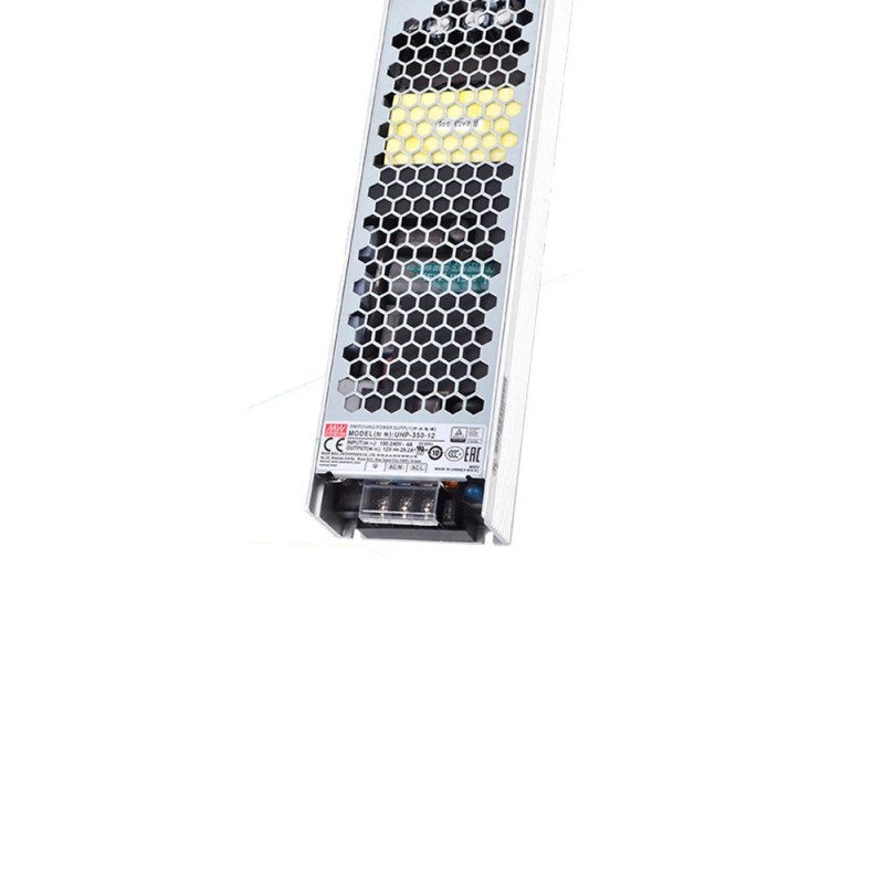 UHP-350-12 MEANWELL 350,4 W 12 VDC 29,2 A 115/230 VAC İnce Tip PFC Anahtarlamalı Güç Kaynağı