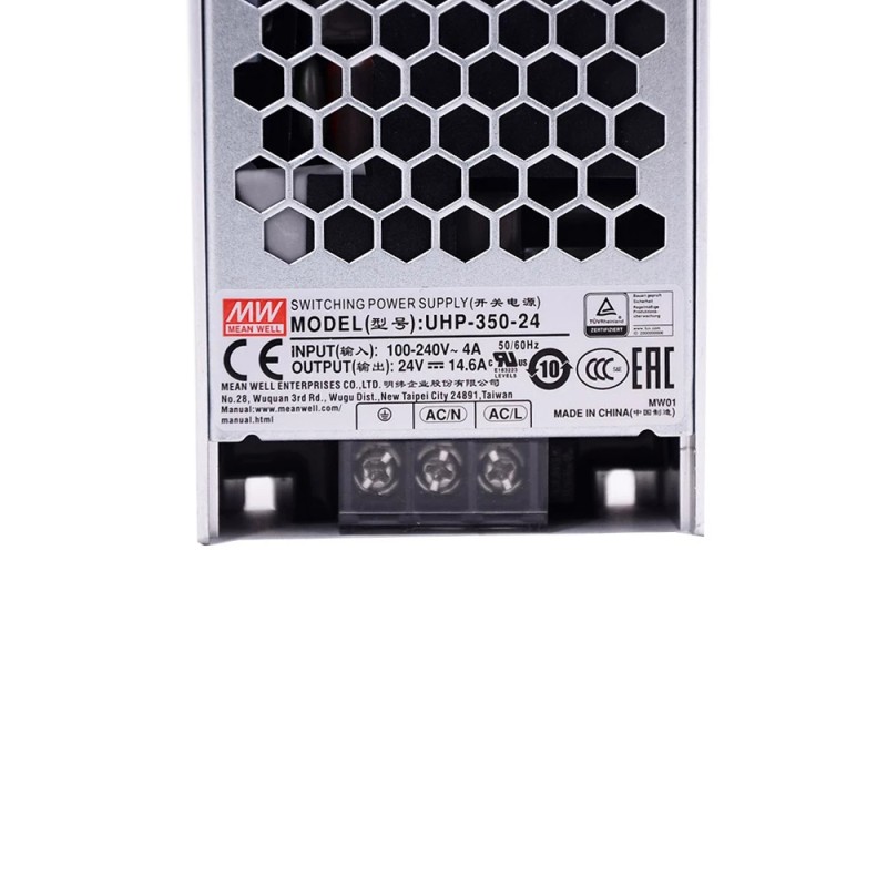 UHP-350-24 MEANWELL 350,4W 24VDC 14,6A 115/230VAC İnce Tip PFC Anahtarlamalı Güç Kaynağı