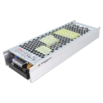 UHP-500-15 MEANWELL 501W 15VDC 33.4A 115/230VAC İnce Tip PFC Anahtarlamalı Güç Kaynağı