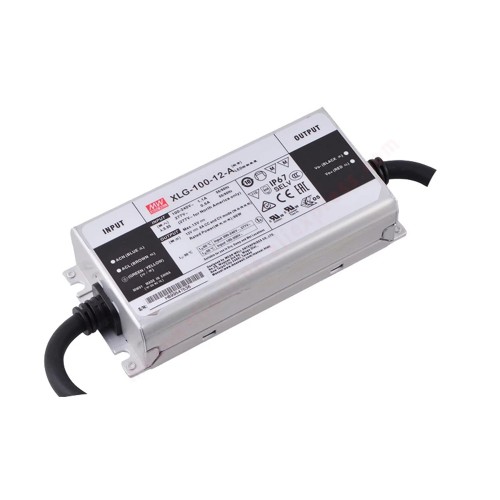 XLG-100-12-A MEANWELL 96W 12VDC 8A 115/230VAC Sabit Güç Modu LED Sürücüsü