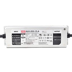 XLG-200-12-A MEANWELL 192W 12VDC 16A 115/230VAC Sabit Güç Modu LED Sürücüsü