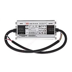 XLG-75-12-A MEANWELL 60W 12VDC 5A 115/230VAC Sabit Güç Modu LED Sürücüsü