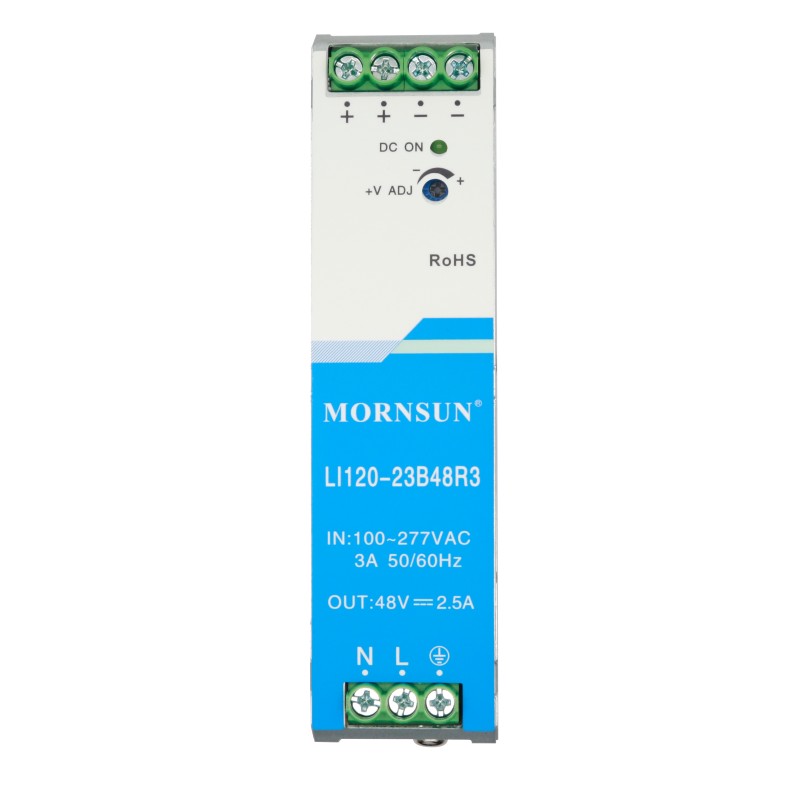 120W 48V 2.5A 85-305VAC/120-430VDC DIN Ray Anahtarlama Güç Kaynağı