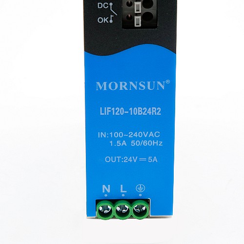 PFC Fonksiyonlu 120W 24V 5.0A 85-264VAC/120-370VDC DIN Ray Anahtarlama Güç Kaynağı PFC Fonksiyonlu 120W 24V 5.0A 85-264VAC/120-370VDC DIN Ray Anahtarlama Güç Kaynağı