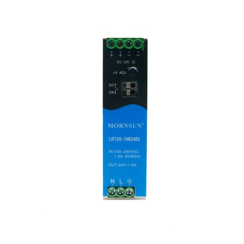 PFC Fonksiyonlu 120W 55V 2.2A 85-264VAC/120-370VDC DIN Ray Anahtarlama Güç Kaynağı PFC Fonksiyonlu 120W 55V 2.2A 85-264VAC/120-370VDC DIN Ray Anahtarlama Güç Kaynağı
