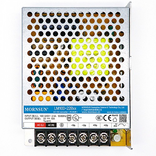 100W 24V 4.5A 165-264VAC/200-370VDC Anahtarlama Güç Kaynağı