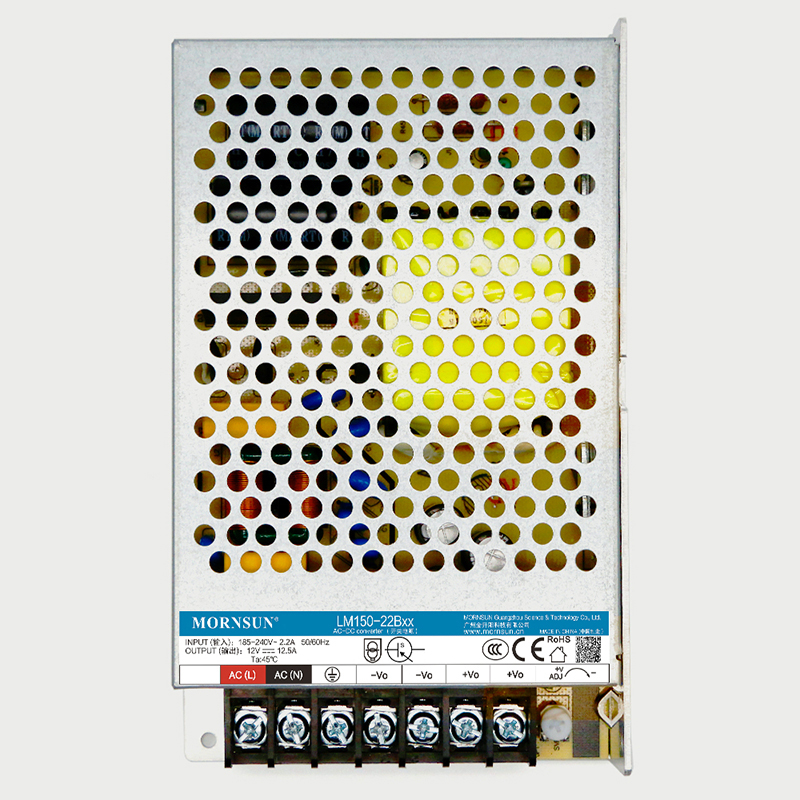 150W 24V 6.5A 165-264VAC/180-370VDC Anahtarlama Güç Kaynağı