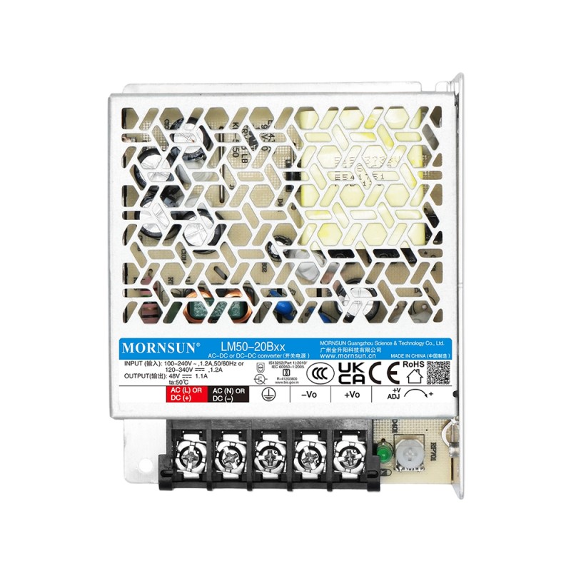 50W 5V 10.0A 85-264VAC/120-370VDC Anahtarlama Güç Kaynağı