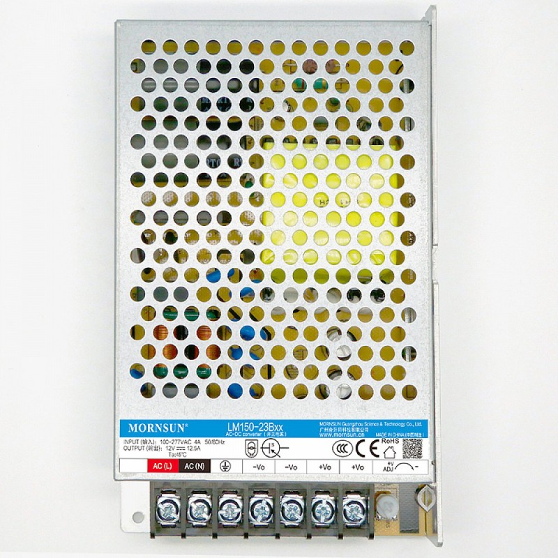 150W 24V 6.5A 85-305VAC/120-430VDC Anahtarlama Güç Kaynağı
