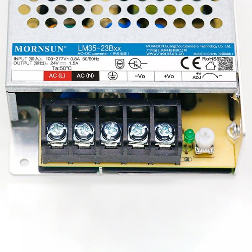 35W 24V 1.5A 85-305VAC/120-430VDC Anahtarlama Güç Kaynağı