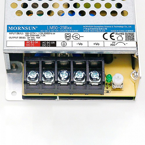 50W 48V 1.1A 85-305VAC/120-430VDC Anahtarlama Güç Kaynağı 50W 48V 1.1A 85-305VAC/120-430VDC Anahtarlama Güç Kaynağı