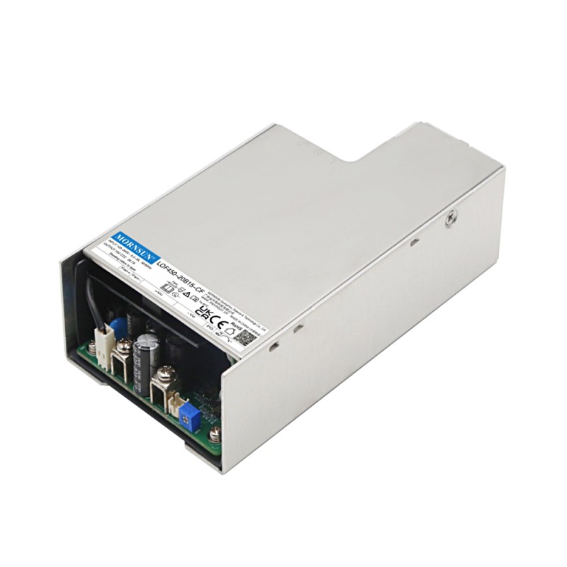PFC Fonksiyonlu ve Zorunlu Soğutmalı 450W 18V 22.2A 90-264VAC/127-370VDC Anahtarlama Güç Kaynağı
