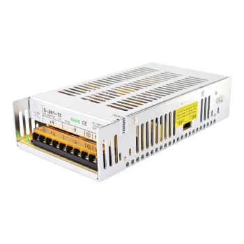 201W 12V 16.5A 115/230V Anahtarlama Güç Kaynağı Step Motor CNC Router Kitleri