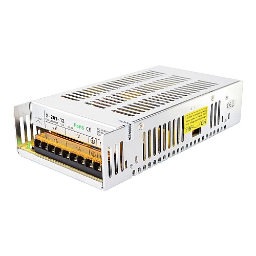 CN Satışta - 201W 12V 16.5A 115/230V Anahtarlama Güç Kaynağı Step Motor CNC Router Kitleri