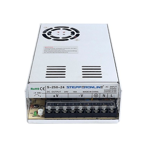 250W 24V 10A 115/230V Anahtarlama Güç Kaynağı Step Motor CNC Yönlendirici Kitleri 250W 24V 10A 115/230V Anahtarlama Güç Kaynağı Step Motor CNC Yönlendirici Kitleri