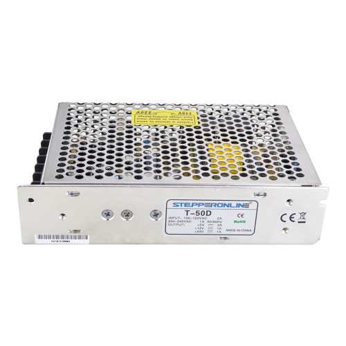 50W Üçlü Çıkış 5V-3A 12V-1A 24V-1A Anahtarlama Güç Kaynağı Step Motor CNC Yönlendirici Kitleri