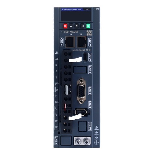 A6 Serisi 1000W PROFINET AC Servo Motor Kiti 3000rpm 3,18Nm Frenli 17 Bit Mutlak Kodlayıcı IP67