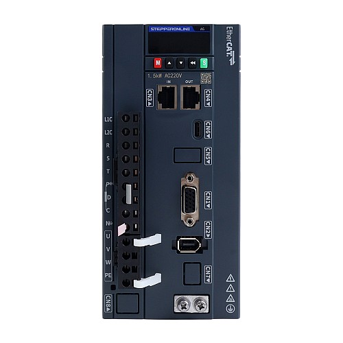 A6 Serisi 1500W EtherCAT AC Servo Motor Seti 3000rpm 4,78Nm Frenli 17-Bit Mutlak Enkoder IP67 - A6-EC1500H2B1-M17 | StepperOnline