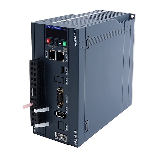 A6H Serisi 1800W EtherCAT AC Servo Motor Seti 1500rpm 11,50Nm Frenli 17-Bit Mutlak Enkoder IP67 - A6H-EC1800H3B1-M17 | StepperOnline