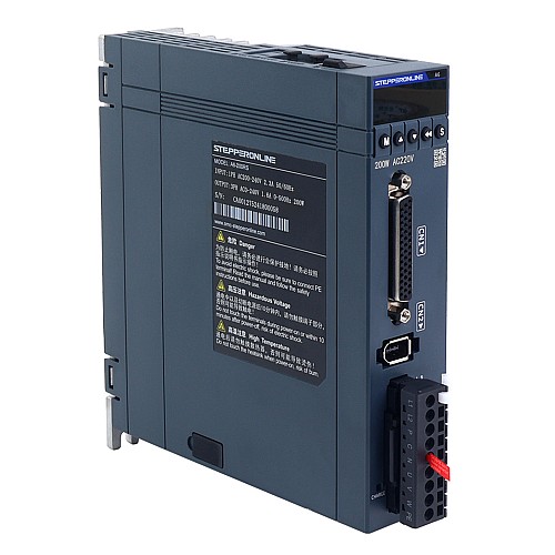 A6 Serisi 100W RS485 AC Servo Motor Kiti 3000rpm 0,32Nm 17 Bit Mutlak Kodlayıcı IP67