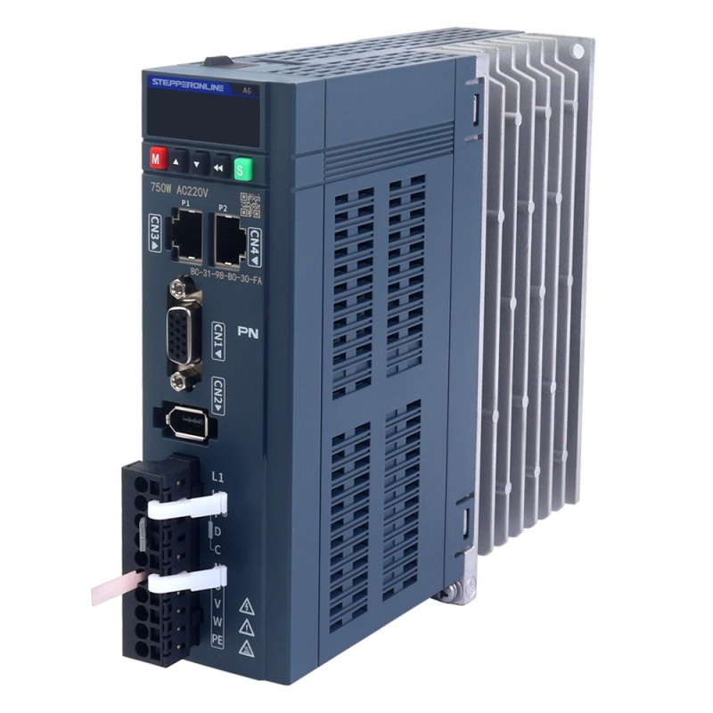 A6 Serisi 750W PROFINET AC Servo Motor Kiti 3000rpm 2,39Nm Frenli 17 Bit Mutlak Kodlayıcı IP67