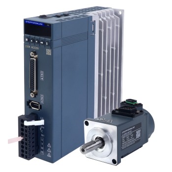 A6 Serisi 100W RS485 AC Servo Motor Kiti 3000rpm 0,32Nm 17 Bit Mutlak Kodlayıcı IP67