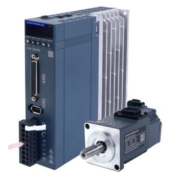 A6 Serisi 100W RS485 AC Servo Motor Kiti 3000rpm 0,32Nm Frenli 17 Bit Mutlak Kodlayıcı IP67