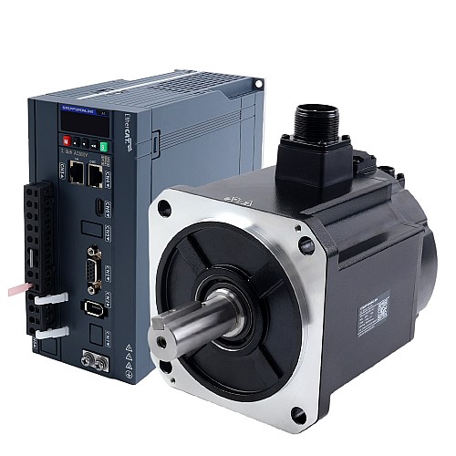 A6H Serisi 1800W EtherCAT AC Servo Motor Seti 1500rpm 11,50Nm Frenli 17-Bit Mutlak Enkoder IP67 - A6H-EC1800H3B1-M17 | StepperOnline