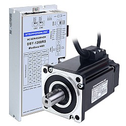 DSY Serisi 1000W RS485 DC Servo Motor 24-70VDC 3,20Nm 3000rpm 17-Bit Artımlı Kodlayıcı IP65