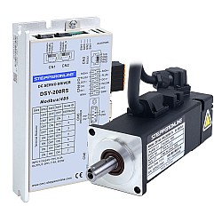 DSY Serisi 100W RS485 DC Servo Motor 24-70VDC 0,318Nm Frenli 3000rpm 17-Bit Artımlı Kodlayıcı IP65