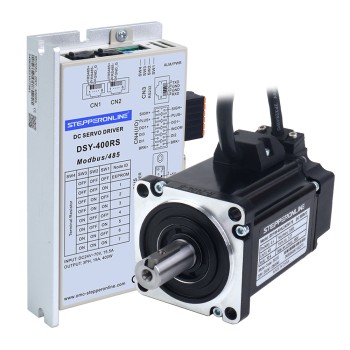 DSY Serisi 400W RS485 DC Servo Motor 24-70VDC 1,27Nm 3000rpm 17-Bit Artımlı Kodlayıcı IP65