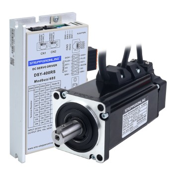 İkinci El – Çin Deposu - DSY Serisi 400W RS485 DC Servo Motor 24-70VDC 1,27Nm Frenli 3000rpm 17-Bit Artımlı Kodlayıcı IP65