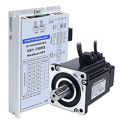 DSY Serisi 750W RS485 DC Servo Motor 24-70VDC 2,39Nm 3000rpm 17-Bit Artımlı Kodlayıcı IP65
